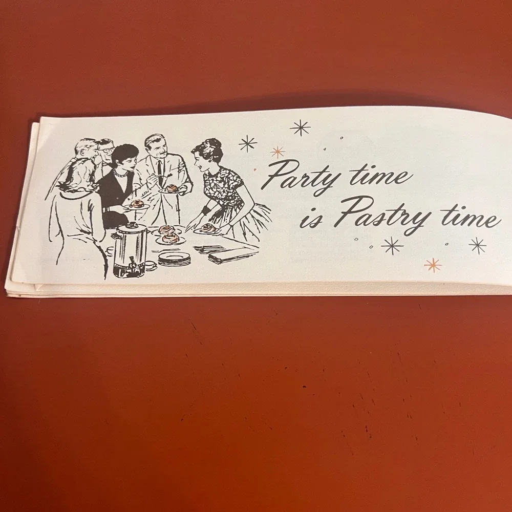 Vtg Mirro Cooky-Pastry Press Recipe Booklet Fancy Cookies Appetizers 550-0070